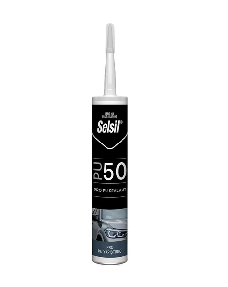 Selsil PU50 Pumastik Siyah 280 ml ürün görseli 1