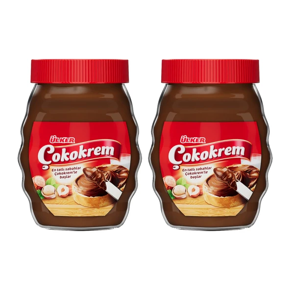 Ülker Çokokrem 650 gr Cam Kavanoz x 2 Adet ürün görseli 1