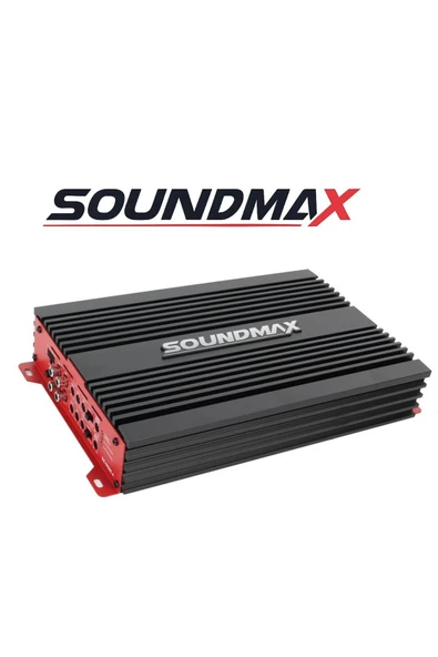 Soundmax Sx-N400.4 Ab Class 4kanal Oto Amfi Anfi 4 Ohm 4x75w Rms 2 Ohm 4ch×100w ürün görseli 1