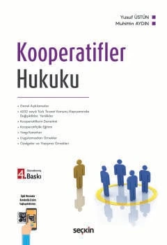 Kooperatifler Hukuku Yusuf Üstün,Muhittin Aydın 4. Baskı, Şubat 2026 ürün görseli 1