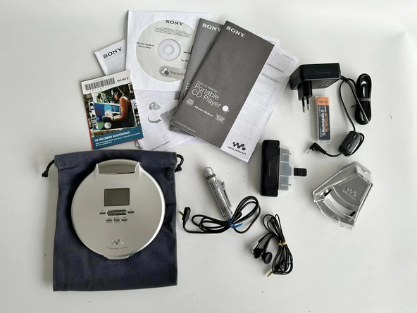 Sony Walkman D-NE920 Discman Cd Player - Resim 3