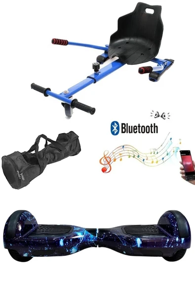 Citymate Elektrikli Kaykay Hoverboard Akıllı Denge 6.5 Inch + HoverKart + Çanta EXTREM PAKET D12 ürün görseli 1