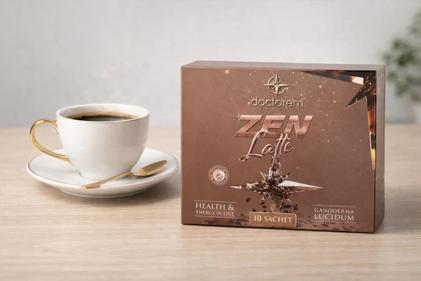 DOCTOREM ZEN LATTE / 10 ŞASE X 21 G ÇÖZÜNEBİLİR ürün görseli 1