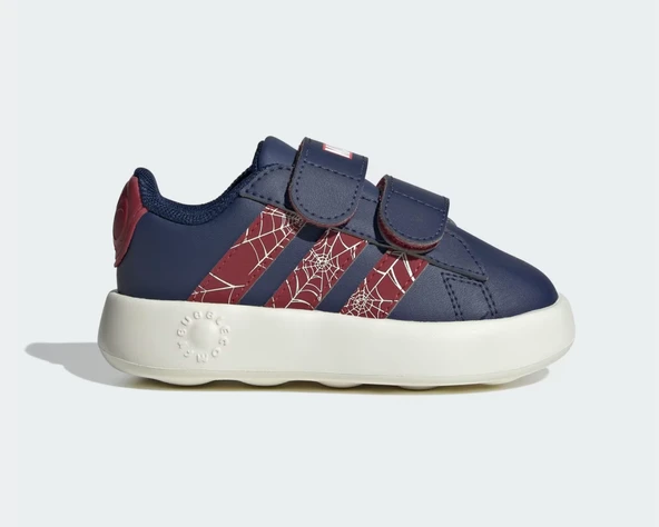 adidas Bebek Mavi Yürüyüş Ayakkabısı Grand Court Spıder-Man CF I JS2342 ürün görseli 1