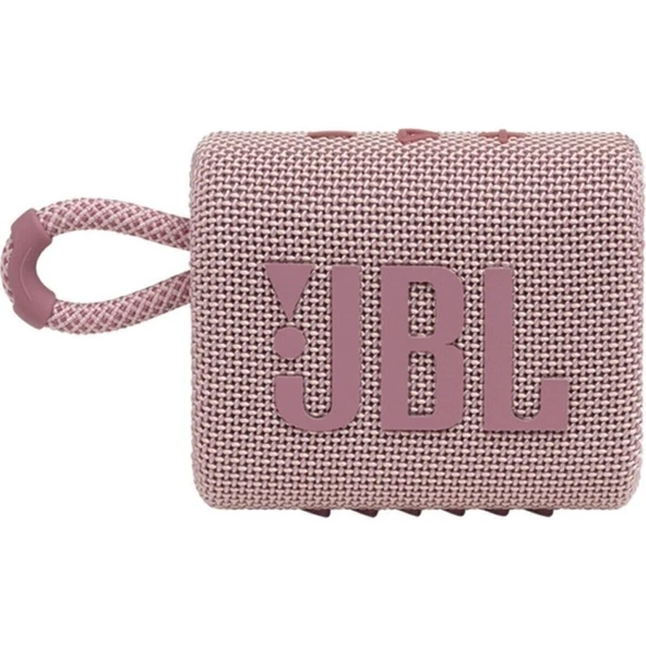 JBL Go 3 Bluetooth Pembe Hoparlör - Resim 2