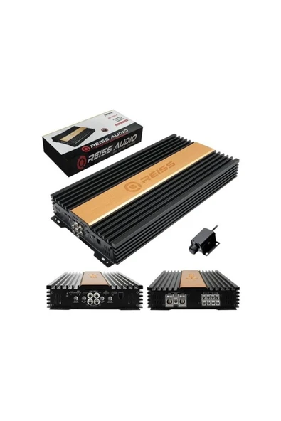 woodstar AUDIO RS-4200.4 Oto Anfi Stereo 4X200 Watt 4 Kanal Bass Kontrol ürün görseli 1