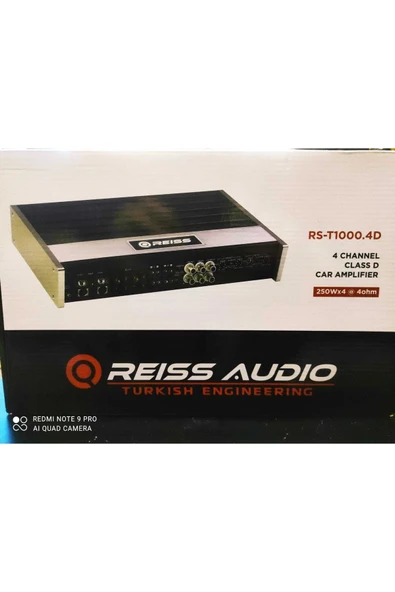 Reiss Reis Rs-t1000.4d Fullrange Amfi ürün görseli 1