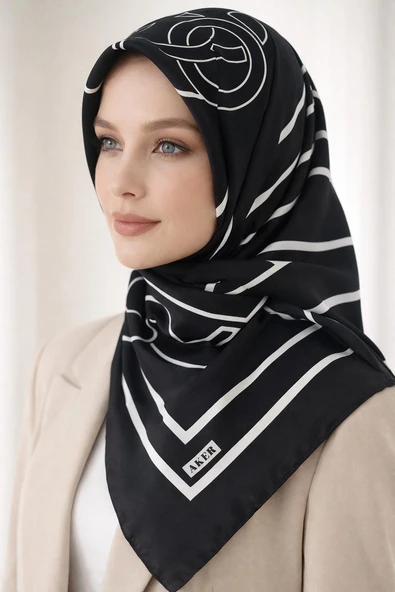 Aker Sura İpek Eşarp -Sonbahar/Kış -8825701 ürün görseli 1