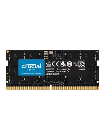 Crucial 16GB 5600Mhz DDR5 CT16G56C46S5 Notebook Ram ürün görseli 1
