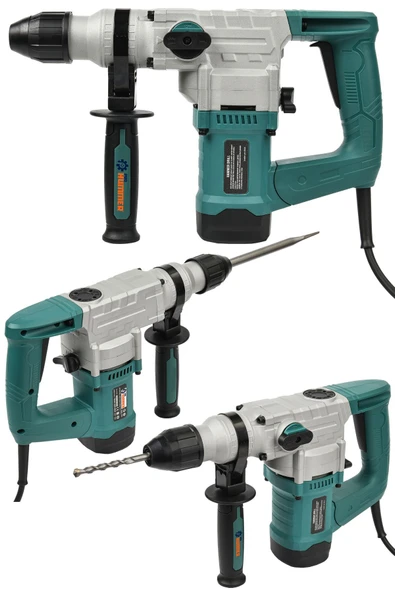 prohummer PH199 28mm Yüksek Güçlü Döner Çekiçli Profesyonel Kırıcı Delici Hilti (Mavi) ürün görseli 1