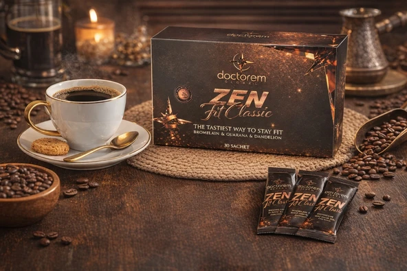 DOCTOREM ZEN FİT CLASSİC / 30 ŞASE X 3 G ÇÖZÜNEBİLİR ürün görseli 1
