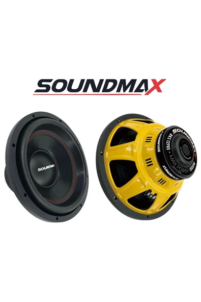 Soundmax Sx-AKS12 Pro 1500Wat 400W Rms Profesyonel Pro Seri 30 Cm Subwoofer Bas Aksr ürün görseli 1