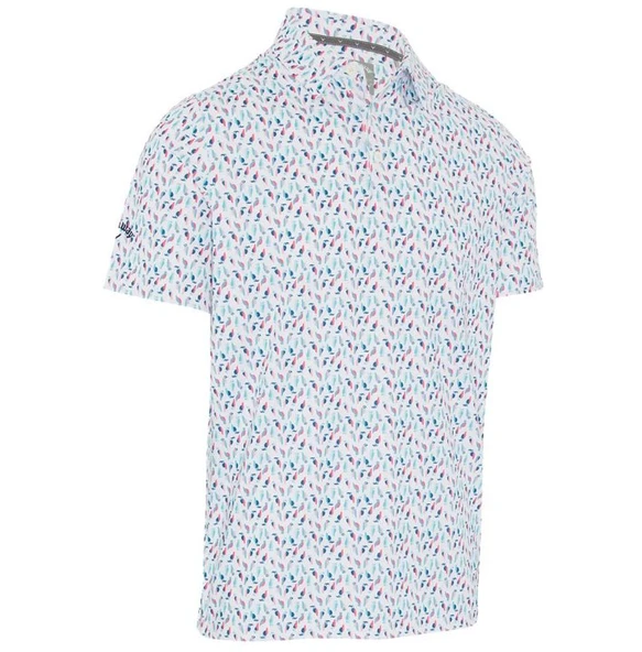 Callaway All Over Birdie Print Polo T-Shirt XXL ürün görseli 1