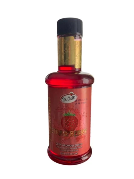 Dr. Gusto Çilek Aromalı Şurup 300 ml. ürün görseli 1