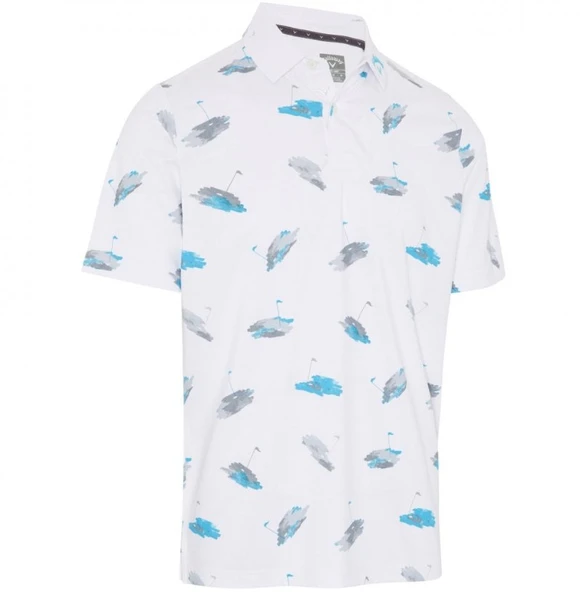 Callaway All Over Golf Novelty Polo T-Shirt XXL ürün görseli 1