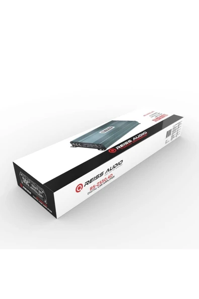 Reiss RS-Z550.4D 550RMS 4 KANAL ANFİ ürün görseli 1