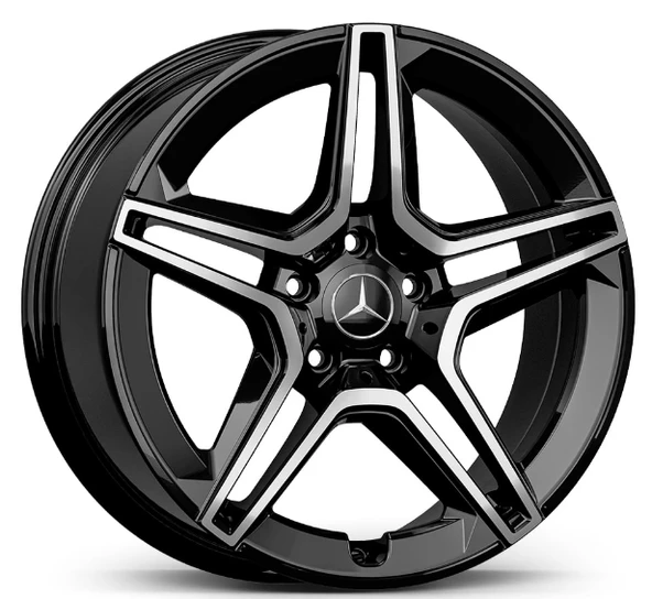 FD-17273 7.5X17 5X112 ET42 66.6 Black Diamond Jant ürün görseli 1