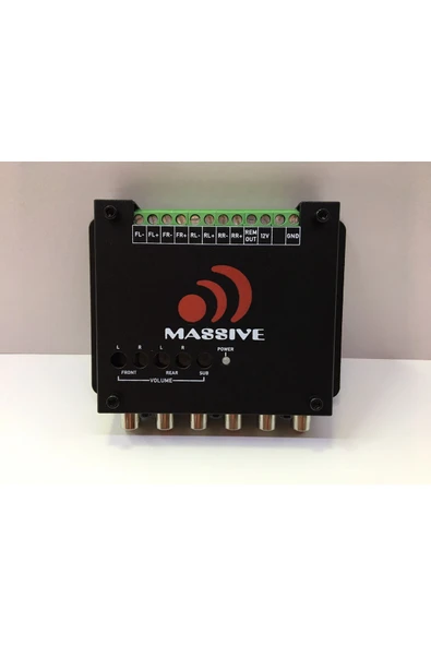 Massive MASSİVE MS-H02 5 KANAL PROFESYONEL DECK ÇEVİRİCİ AMFİ ÇIKIŞI ürün görseli 1