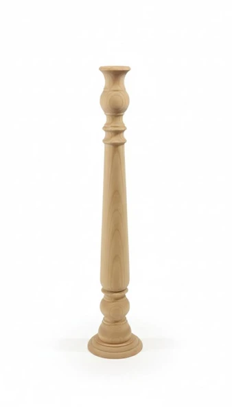 Tablalı Dekoratif Yer Şamdanı 72cm ürün görseli 1