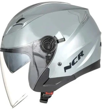 NCR KASK ÇENESİZ 708 ECE 22/06 BELGELİ- COOL GRİ ürün görseli 1