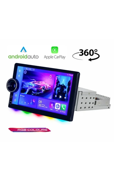 Mehter Aks-1400 4/64gb Android İnce Kasa 10.8''inch Rgb Ambiyans Oto Multimedya Teyp Car Play-usb-gps-wifi ürün görseli 1