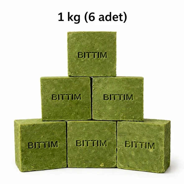 Siirten Geleneksel Bıttım Sabunu ( 1 kg 6 Adet) ürün görseli 1