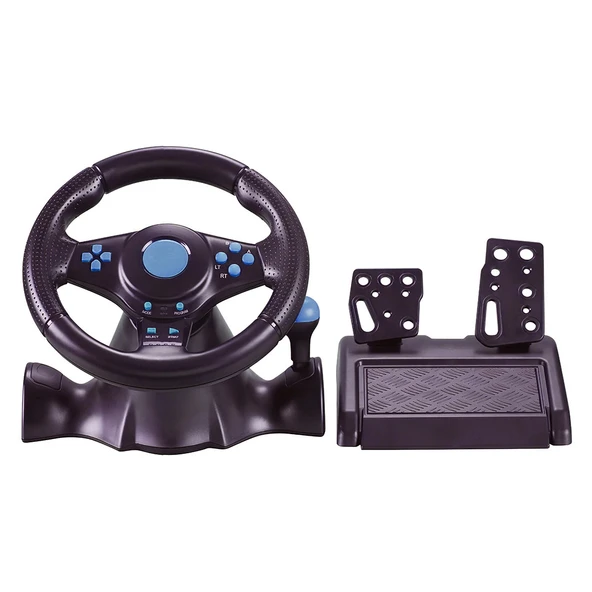 Titreşimli 4in1 PC/xbox360/ps3/ps2 USB Oyuncu Direksiyon Seti Bilgisayar Uyumlu Tak/Çalıştır ürün görseli 1