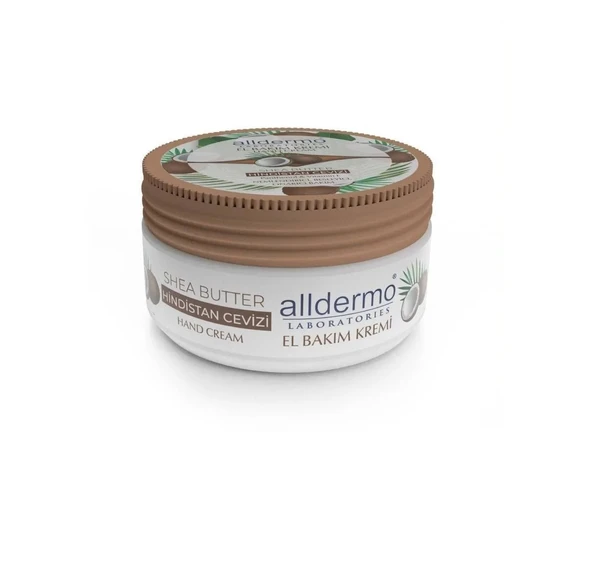 ALLDERMO EL BAKIM KREMİ HİNDİSTAN CEVİZİ SHEA BUTTER 150 ML ürün görseli 1