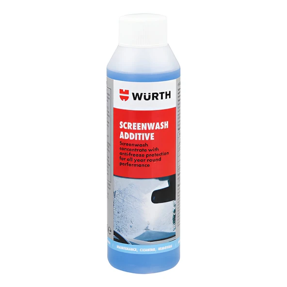 Würth Cam Temizleme Suyu Plus Antifrizli 250ml ürün görseli 1