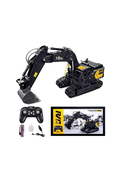 Uzaktan Kumandalı Full Fonksiyon Hareketli Excavator 2.4ghz Iş Makinesi Oyuncak Ekskavatör ürün görseli 1