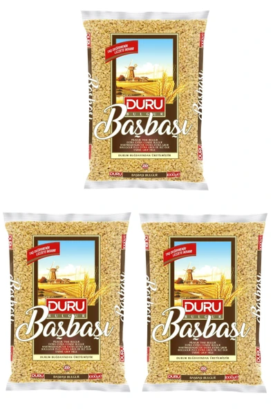 Duru Başbaşı Bulgur 1 Kg X 3 Adet ürün görseli 1