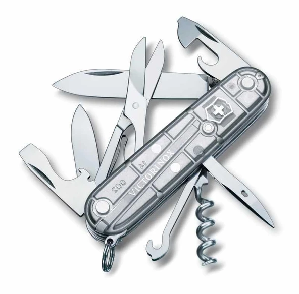Victorinox Climber 1.3703.T7B1 Gümüş İsviçre Çakısı 91mm 14F ürün görseli 1