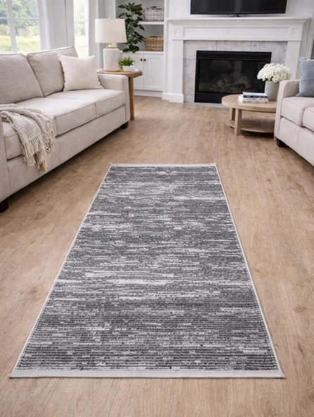 Merinos Vista 76587-098 Özel Kesme Halı Gri-Antrasit ürün görseli 1