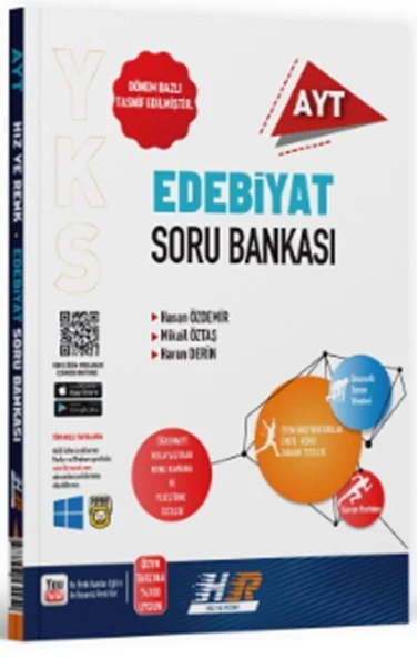 HIZ VE RENK AYT EDEBİYAT SORU BANKASI 25-26 ürün görseli 1