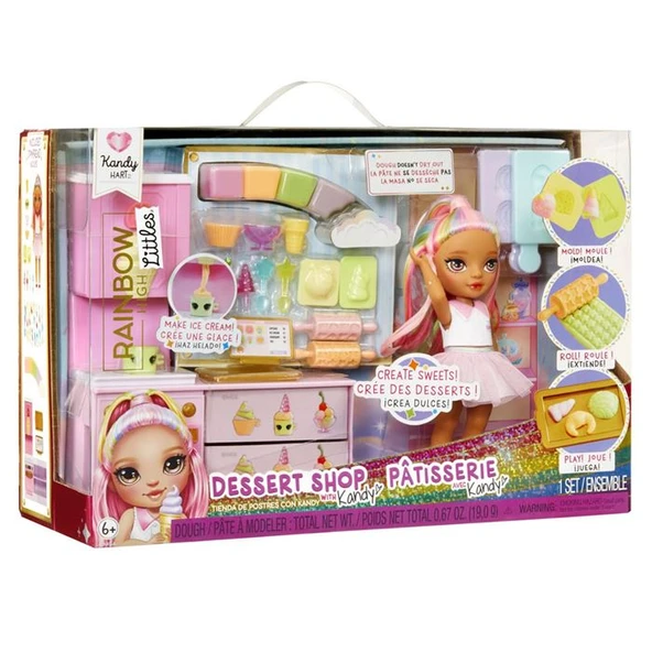 Rainbow High Littles Kandy'nin Tatlı Dükkanı Seti IRH522058 ürün görseli 1