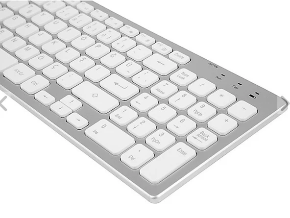 Everest KB-80W Q Kablosuz Klavye - Resim 2