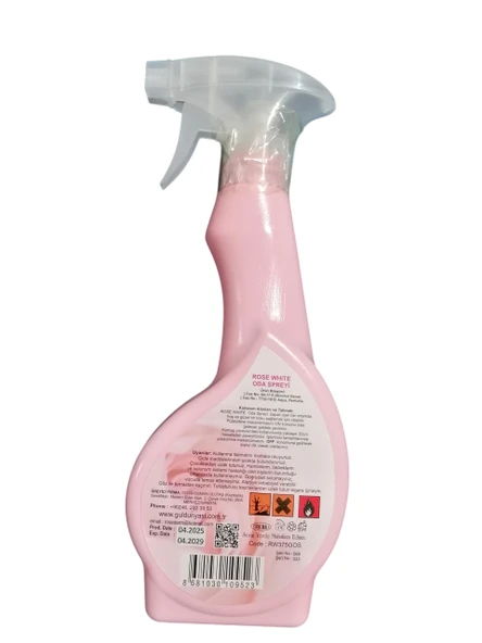 Rose White Gül Oda Spreyi 375ml - Resim 2