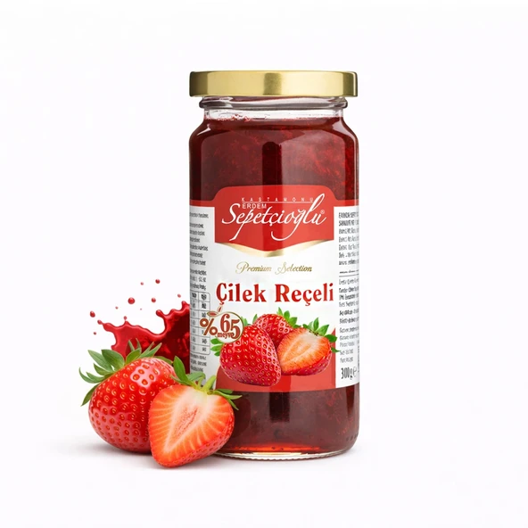 Çilek Reçeli 300G ürün görseli 1