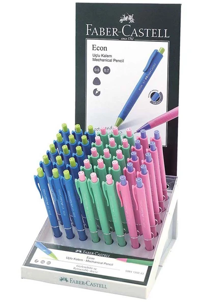 Faber-Castell Versatil Kalem Econ Soft T Combo 0.7 - 0.5 Mm Sta100X (100 Lü Paket) ürün görseli 1