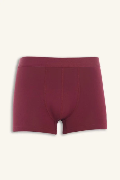 Defacto E7207 Lacivert Regular Fit 3'lü Boxer - Resim 5