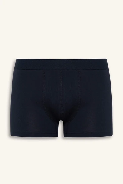 Defacto E7210 Lacivert Regular Fit Çiçekli 3'lü Boxer - Resim 5
