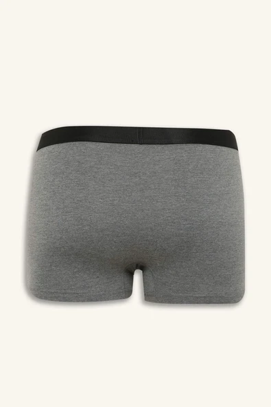 Defacto K7635 Siyah Regular Fit 3'lü Boxer - Resim 3