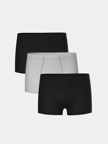 LCW Kids Siyah Basic Erkek Çocuk Boxer 3'lü ürün görseli 1