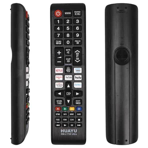 RM-L1728 Samsung Ultra Netflix Prime Rakuten Hulu Youtube Disney+ Tuşlu LCD Led TV Kumanda ürün görseli 1