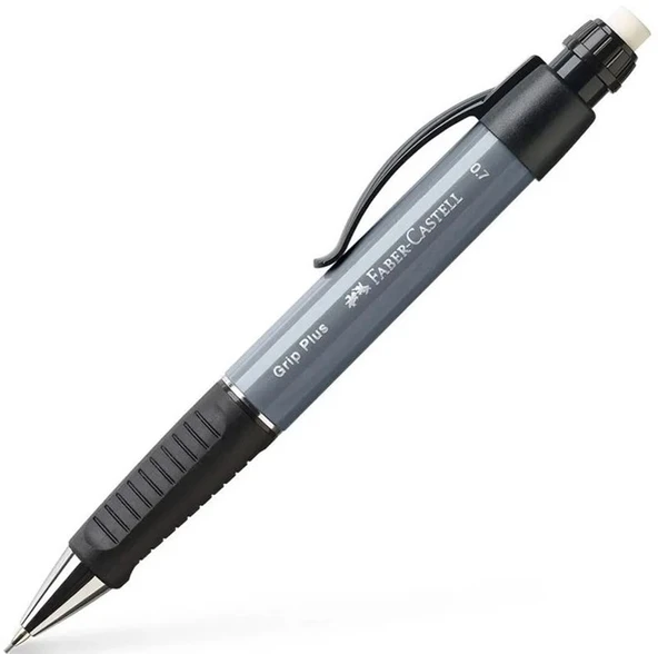 Faber-Castell Grip Plus Versatil Kalem 0.7 mm - Gri (Kod: 130789) ürün görseli 1