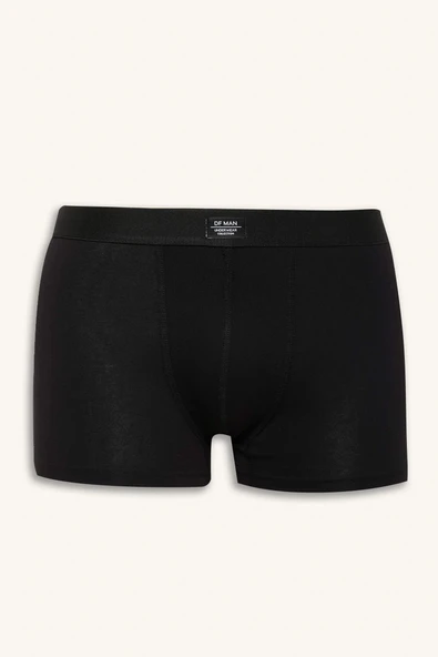 Defacto A3152 Beyaz Erkek Regular Fit 3'lü Boxer - Resim 6