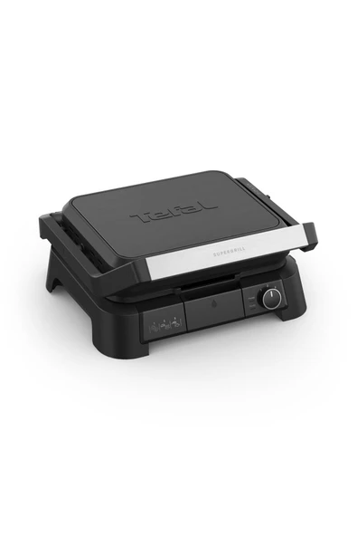 Tefal SuperGrill 3in1 Siyah 2000 W Izgara ve Tost Makinesi ürün görseli 1