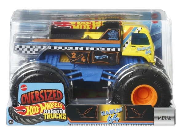 Hot Wheels Monster Trucks 1:24 Arabalar FYJ83 JKP82 ürün görseli 1