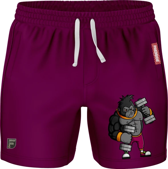 FREESIDE G-FORCE GORILLA TRAINING SHORTS - Resim 4