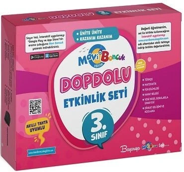 MAVİ BONCUK 3.SINIF DOPDOLU ETKİNLİK SETİ 2026 ürün görseli 1